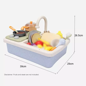 اسباب بازی سینک ظرفشویی کودک همراه با اجاق گاز FIVESTAR TOYS LERNING FUN_اسباب بازی